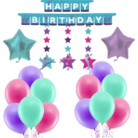 Pack décoratif pour fête de gymnastique rythmique - 36 pièces