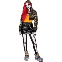 Costume de Maya des Catrinas pour femme