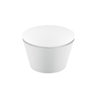 Enveloppes pour cupcakes avec bordure argentée - 6 unités