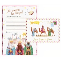 Lettre et enveloppe pour les Rois Mages