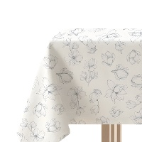 Nappe 2,00 x 1,45 m en tissu aux nuances de flore