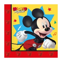 Serviettes Mickey Mouse - 20 pièces