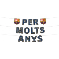 Guirlande FC Barcelona Per Molts Anys