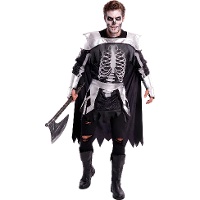 Déguisement de squelette guerrier pour homme