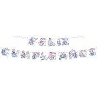 Guirlande Sirène « Joyeux anniversaire » - 4 m