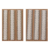 Autocollants de chaîne de perles de 14,5 cm - 3 unités