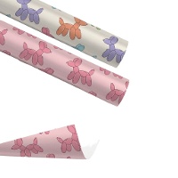 Papier cadeau Chiens en ballon 2 x 0,70 m - 1 rouleau