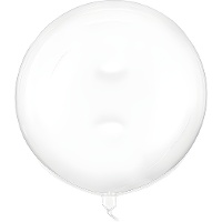 Ballon Orbz transparent de 60 cm