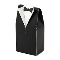 Boîte costume de marié de 9,5 cm - 10 unités