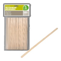 Palette en bois pour café de 19 cm - 500 unités