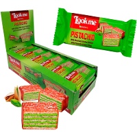 Bâtonnet Look Me au pistache de 38 gr - 24 unités