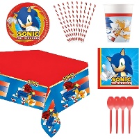 Kit de fête Sonic pour 8 personnes