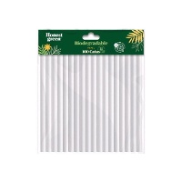 Pailles en papier biodégradables de 15 cm - Honest Green - 100 unités
