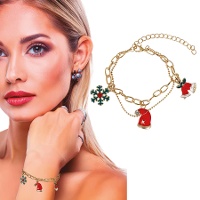 Bracelet avec motifs de Noël - 1 unité