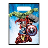 Lot de 6 sacs Avengers bleus