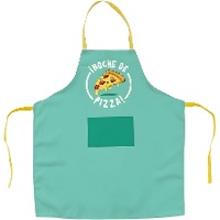 Tablier « Soirée Pizza » au design ludique