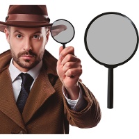 Loupe de détective 16 cm