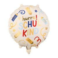 Ballon « Hurra Schulkind » 35 cm