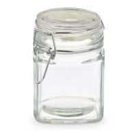 Bocal de 0,2 L avec fermeture hermétique carrée