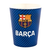 Lot de 8 gobelets officiels FC Barcelona - bleu
