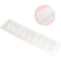 Moule en plastique pour nougat et chocolat de 25 x 3,5 cm avec lignes