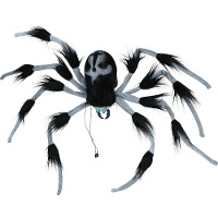 Pendentif araignée avec lumière, son et mouvement de 80 cm