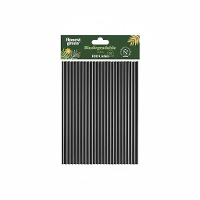 Pailles de 20 cm en papier biodégradable - Honest Green - 100 unités