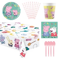 Pack de fête Peppa Pig - 8 personnes