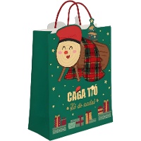 Sac cadeau 45 x 33 x 10 cm du Tió de Nadal