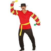 Costume rumbero à volants pour homme