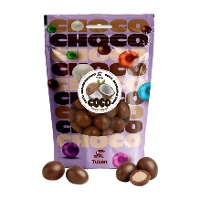 Coco enrobé de chocolat au lait - 200 gr