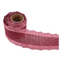 Ruban de décoration en lin de 1,5 m