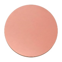 Semelle à gâteau ronde élégante de 25 x 25 x 0,3 cm