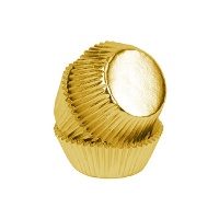 Caissettes pour cupcakes de 3,3 cm métallisées - PME - 45 unités