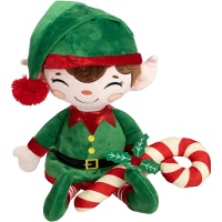 Peluche d'elfe de Noël de 40 cm