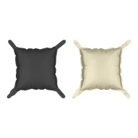 Ballons pour panneaux décoratifs de 35 x 35 cm noir et beige - 4 unités