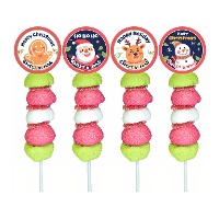 Brochette de Noël avec phrase de 60 gr - 1 unité