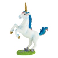 Figurine de gâteau licorne avec base de 13 cm - 1 unité