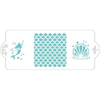 Pochoir de Sirènes de 10 x 25 cm - Décoration