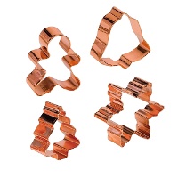 Emporte-pièces à motifs de Noël - Patisse - 4 unités