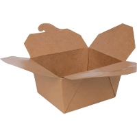 Boîte alimentaire de 11,3 x 9 x 6,3 cm - 50 unités