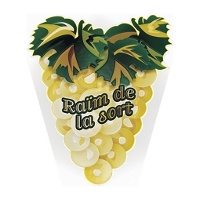 Sachets pour raisins du réveillon du Nouvel An de 19 x 16 cm - 100 unités
