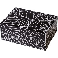 Boîte pour bonbons d'araignées 18 x 13,5 x 7,5 cm - Decora - 1 unité