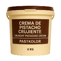 Crème de pistache croustillante de 6 kg - Pastkolor