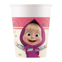 Gobelets Masha y el oso sweet - 8 unités