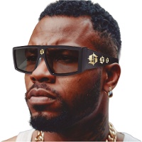 Lunettes au symbole dollar