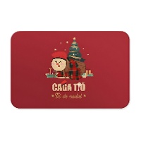 Set de table individuel Caga Tió 43 x 28 cm assortis - 1 unité