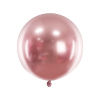 Ballon géant en latex de couleur métallisée de 60 cm - PartyDeco - 1 unité