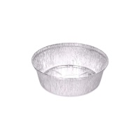 Récipient rond jetable de 21 x 5,7 cm - 2 unités