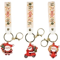 Porte-clés Père Noël - 1 unité